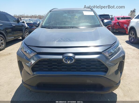 4T3MWRFV4RU147700 2024 TOYOTA RAV4 HYBRID Gray Вид щитка приладів