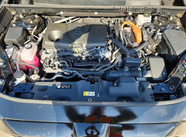 4T3MWRFV4RU154162 2024 TOYOTA RAV4 Black Vista del compartimento del motor