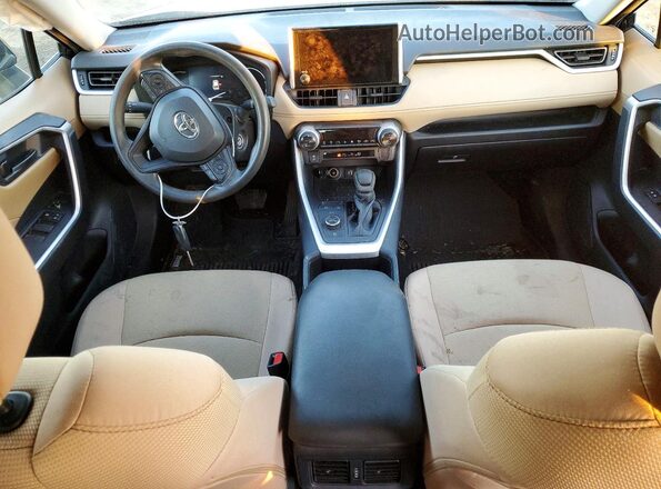 4T3MWRFV5RU151612 2024 TOYOTA RAV4 Black Vista del salpicadero