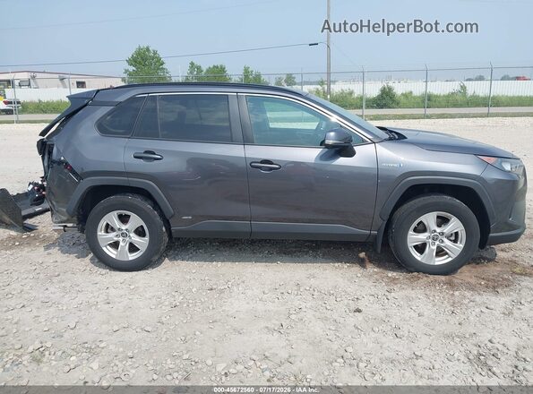 4T3MWRFV7MU034848 2021 TOYOTA RAV4 HYBRID Gray Սալոնի 360 աստիճան տեսք