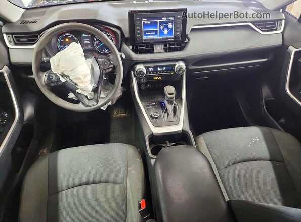 4T3MWRFV8NU059839 2022 TOYOTA RAV4 Silver Widok deski rozdzielczej