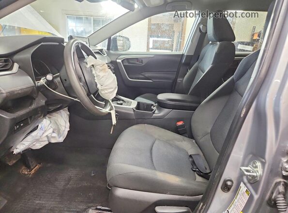 4T3MWRFV8NU059839 2022 TOYOTA RAV4 Silver Widok wnętrza z przodu