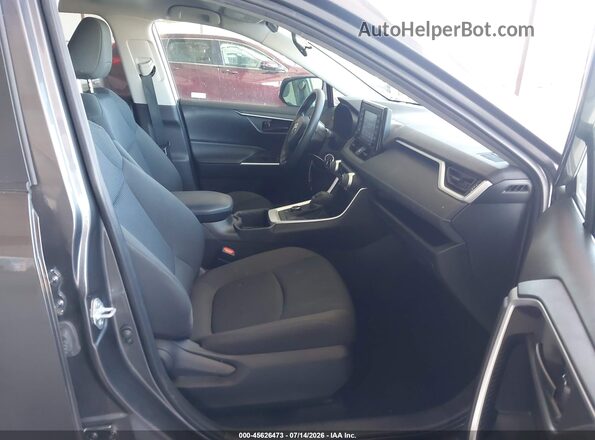 4T3MWRFV9NU073135 2022 TOYOTA RAV4 HYBRID Gray Вид салону спереду