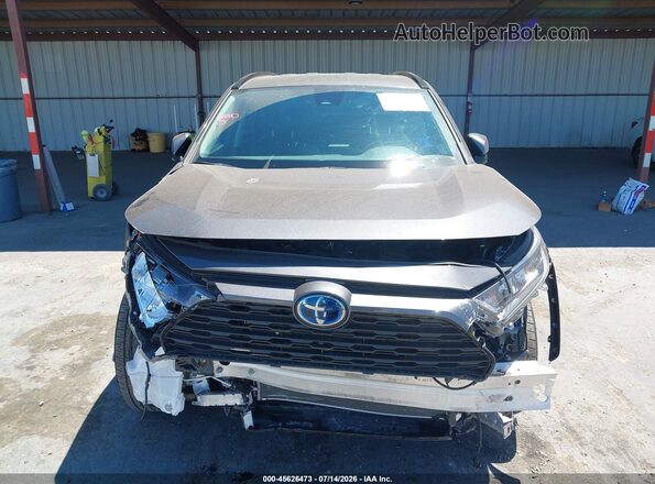 4T3MWRFV9NU073135 2022 TOYOTA RAV4 HYBRID Gray Вид спереду