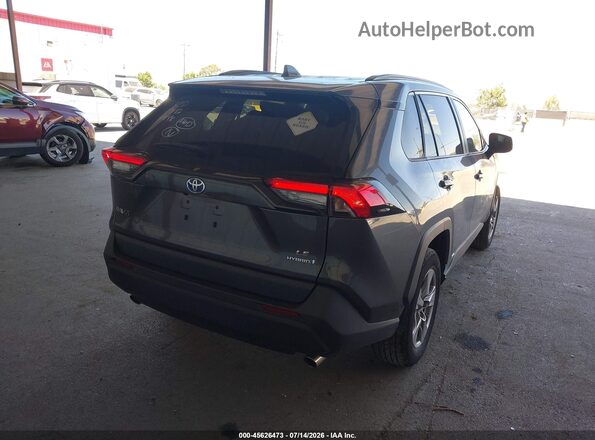4T3MWRFV9NU073135 2022 TOYOTA RAV4 HYBRID Gray Задня права чверть