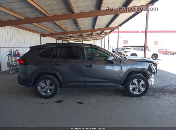 4T3MWRFV9NU073135 2022 TOYOTA RAV4 HYBRID Gray Панорамний вид салону 360°