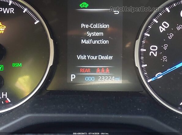 4T3MWRFV9NU073135 2022 TOYOTA RAV4 HYBRID Gray 