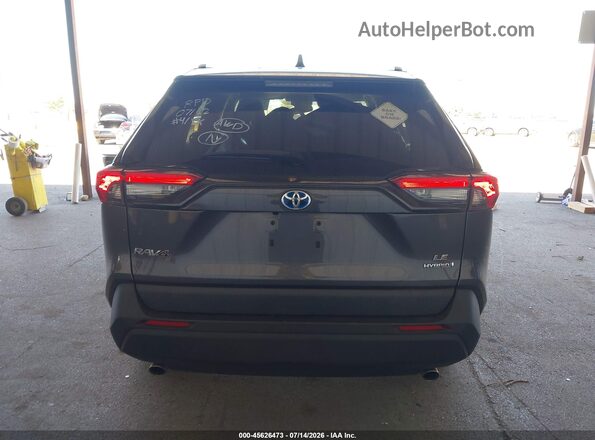 4T3MWRFV9NU073135 2022 TOYOTA RAV4 HYBRID Gray 