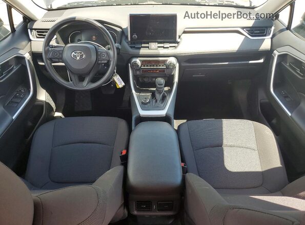 4T3MWRFV9RU126776 2024 TOYOTA RAV4 Gray Առջևի վահանակի տեսք