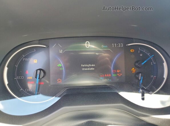 4T3MWRFV9RU126776 2024 TOYOTA RAV4 Gray Սարքավորումների վահանակի տեսք