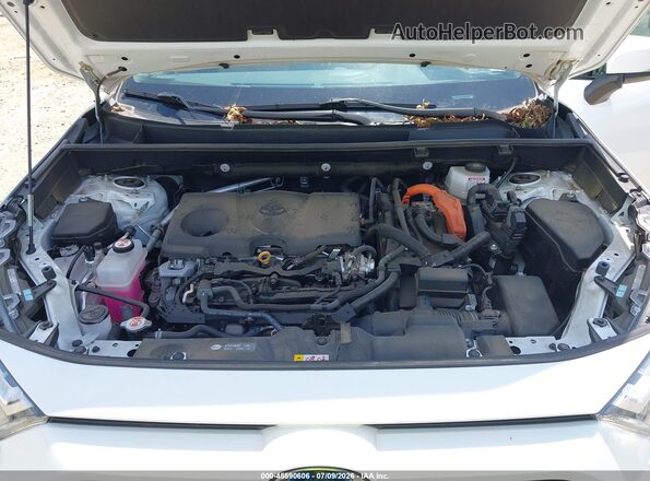 4T3MWRFVXRU127726 2024 TOYOTA RAV4 HYBRID White Vista trasera