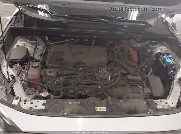4T3R6RFV0LU003476 2020 TOYOTA RAV4 HYBRID White Հետևի տեսք
