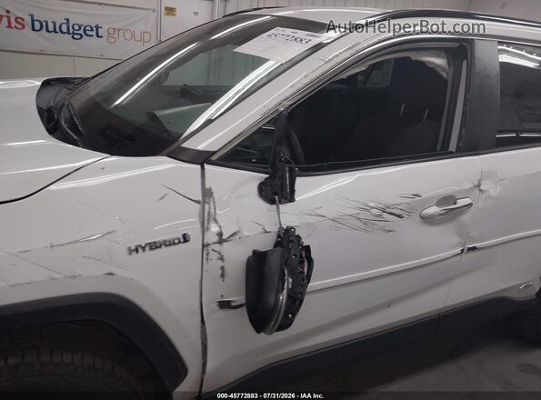 4T3R6RFV0LU003476 2020 TOYOTA RAV4 HYBRID White Դիմացի տեսք