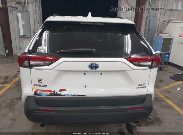 4T3R6RFV0LU003476 2020 TOYOTA RAV4 HYBRID White 