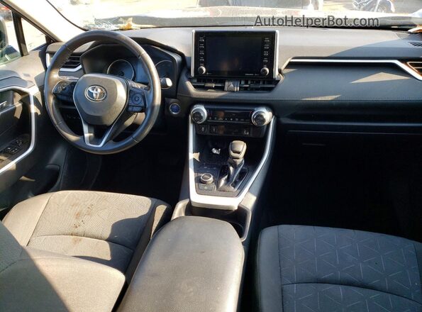 4T3R6RFV0MU012714 2021 TOYOTA RAV4 Black Առջևի վահանակի տեսք