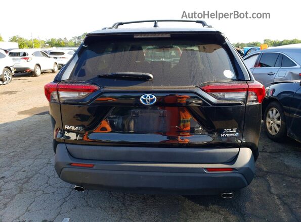 4T3R6RFV0MU012714 2021 TOYOTA RAV4 Black Հետևի տեսք