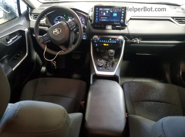 4T3R6RFV2MU018790 2021 TOYOTA RAV4 Белый Вид панели приборов