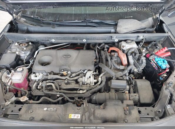 4T3R6RFV4MU008701 2021 TOYOTA RAV4 HYBRID Gray უკანა ხედი