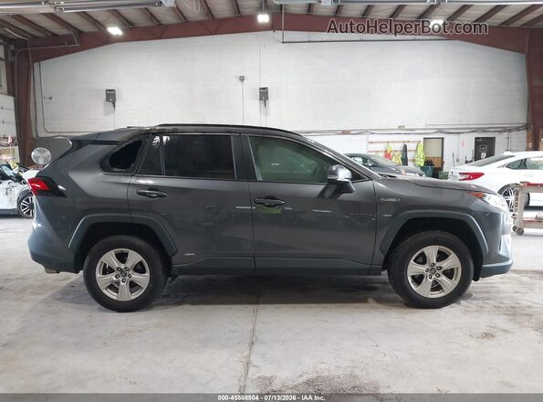 4T3R6RFV4MU008701 2021 TOYOTA RAV4 HYBRID Gray უკანა სალონის ხედი