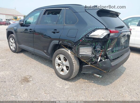 4T3R6RFV5MU009114 2021 TOYOTA RAV4 HYBRID Black უკანა მარცხენა