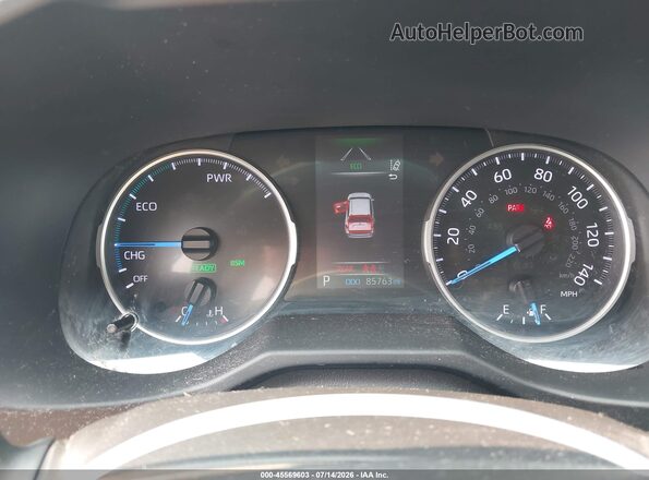 4T3R6RFV5MU009114 2021 TOYOTA RAV4 HYBRID Black უკანა სავარძლების ხედი