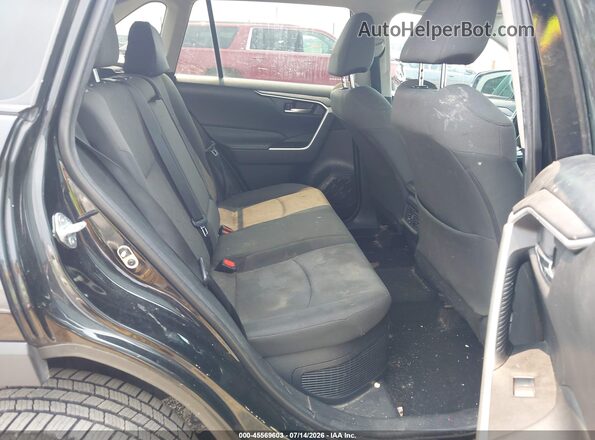 4T3R6RFV5MU009114 2021 TOYOTA RAV4 HYBRID Black VIN კოდის სტიკერის ხედი