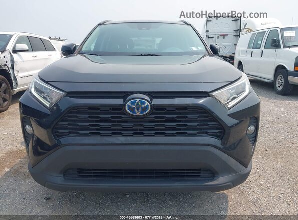 4T3R6RFV5MU009114 2021 TOYOTA RAV4 HYBRID Black ხელსაწყოთა პანელის ხედი