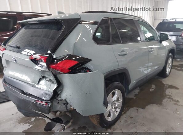 4T3R6RFV9LU003749 2020 TOYOTA RAV4 HYBRID Gray Tył prawy