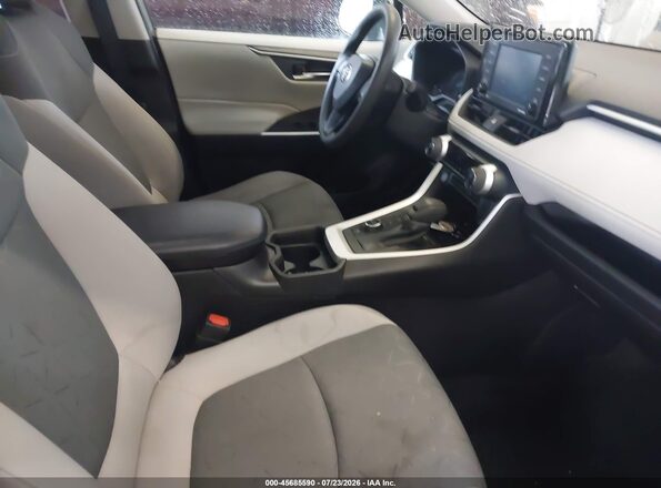 4T3R6RFV9LU003749 2020 TOYOTA RAV4 HYBRID Gray Widok wnętrza z przodu