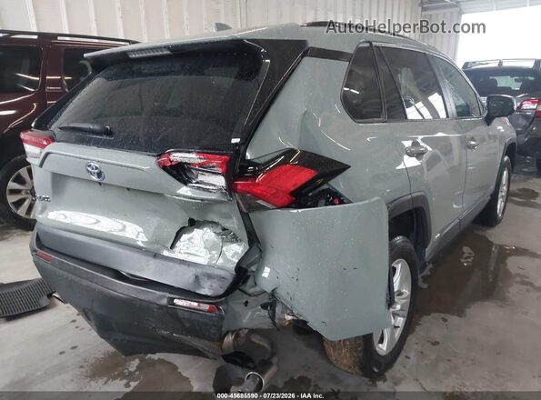 4T3R6RFV9LU003749 2020 TOYOTA RAV4 HYBRID Gray Widok z przodu