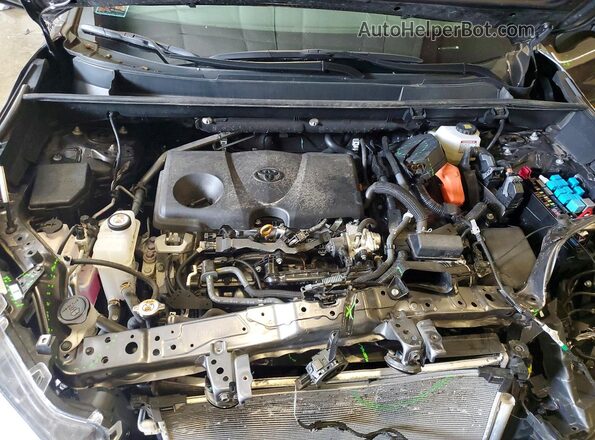 4T3RWRFV0RU118569 2024 TOYOTA RAV4 Gray Engine compartment view