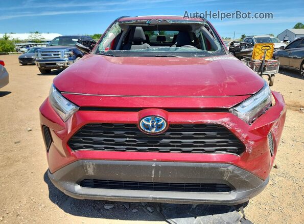 4T3RWRFV0RU119530 2024 TOYOTA RAV4 Burgundy წინა ხედი