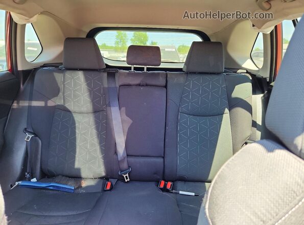 4T3RWRFV0RU119530 2024 TOYOTA RAV4 Burgundy უკანა სავარძლების ხედი
