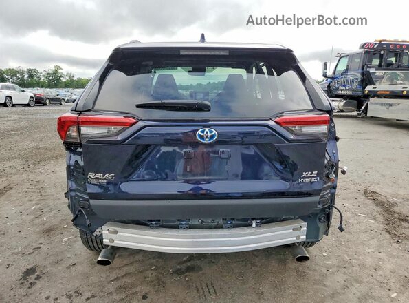 4T3RWRFV0RU160191 2024 TOYOTA RAV4 Blue Вид ззаду