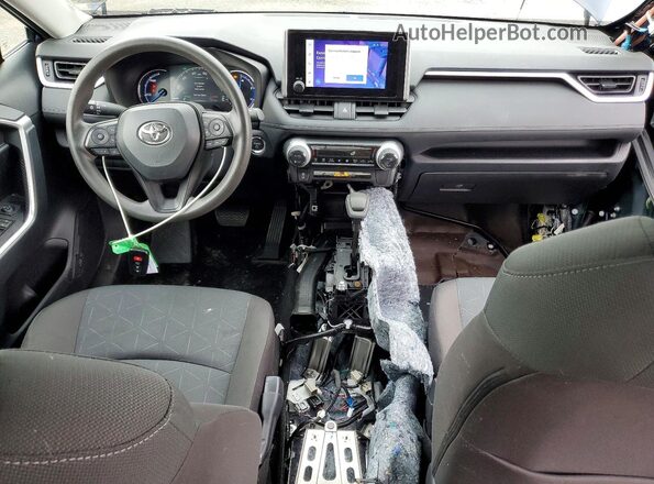 4T3RWRFV0RU160191 2024 TOYOTA RAV4 Blue Вид панелі приладів