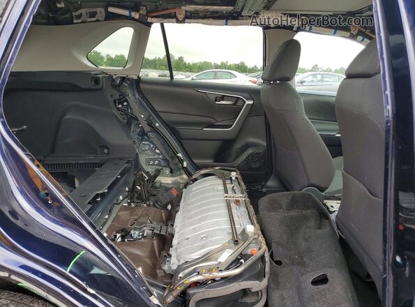 4T3RWRFV0RU160191 2024 TOYOTA RAV4 Blue Вид задньої частини салону