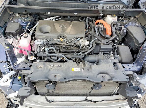 4T3RWRFV0RU160191 2024 TOYOTA RAV4 Blue Вид підкапотного простору