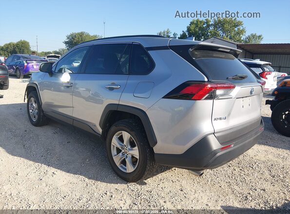 4T3RWRFV1MU023320 2021 TOYOTA RAV4 HYBRID Gray Rear left