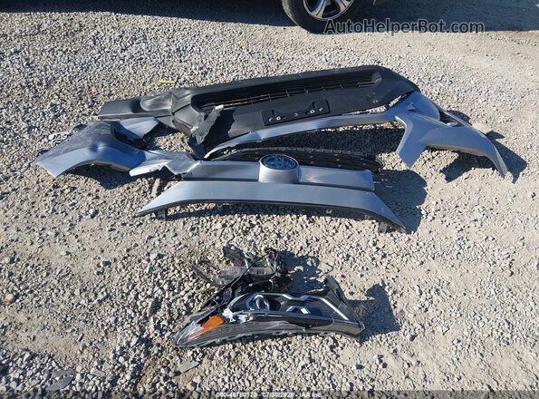4T3RWRFV1MU023320 2021 TOYOTA RAV4 HYBRID Gray Instrument cluster view