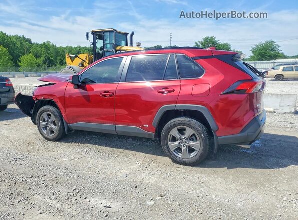4T3RWRFV1RU133632 2024 TOYOTA RAV4 Burgundy Rear left