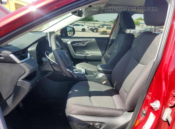 4T3RWRFV1RU133632 2024 TOYOTA RAV4 Burgundy Front interior view