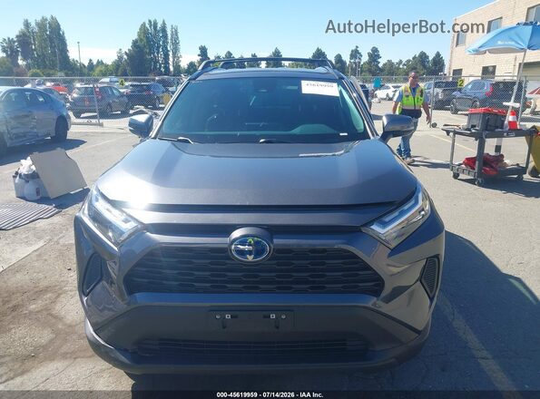 4T3RWRFV1RU152777 2024 TOYOTA RAV4 HYBRID Gray ხელსაწყოთა პანელის ხედი