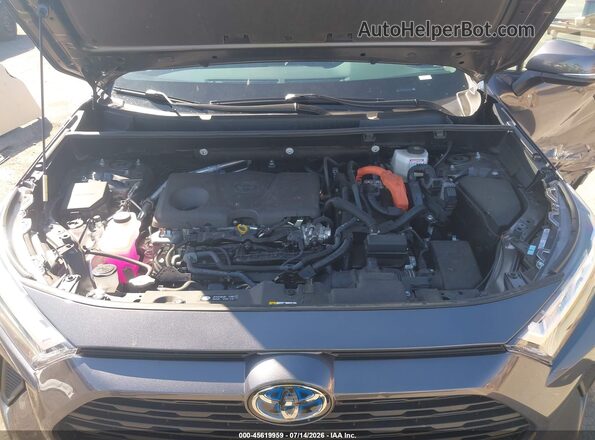 4T3RWRFV1RU152777 2024 TOYOTA RAV4 HYBRID Gray უკანა ხედი