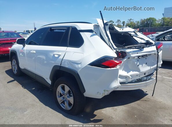 4T3RWRFV1SU196834 2025 TOYOTA RAV4 HYBRID White Rear left