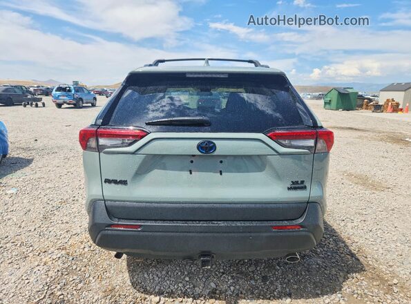 4T3RWRFV2NU055811 2022 TOYOTA RAV4 Gray Вид ззаду