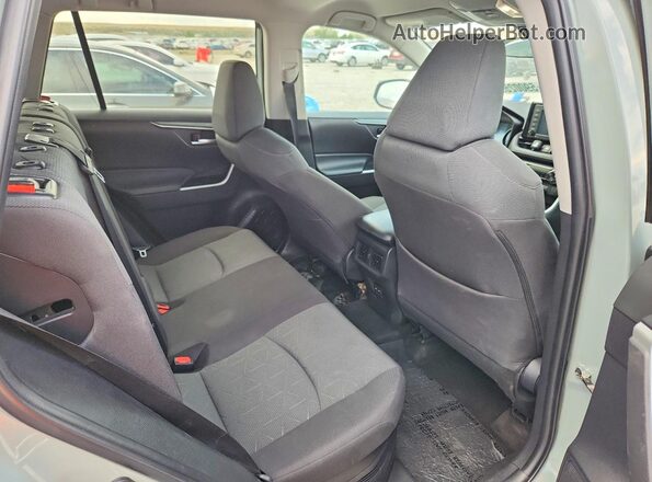 4T3RWRFV2NU055811 2022 TOYOTA RAV4 Gray Вид задніх сидінь