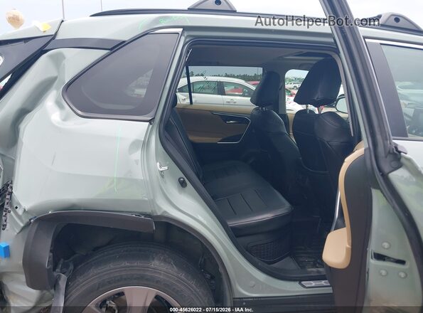 4T3RWRFV2NU075783 2022 TOYOTA RAV4 HYBRID Gray VIN կոդի պիտակի տեսք