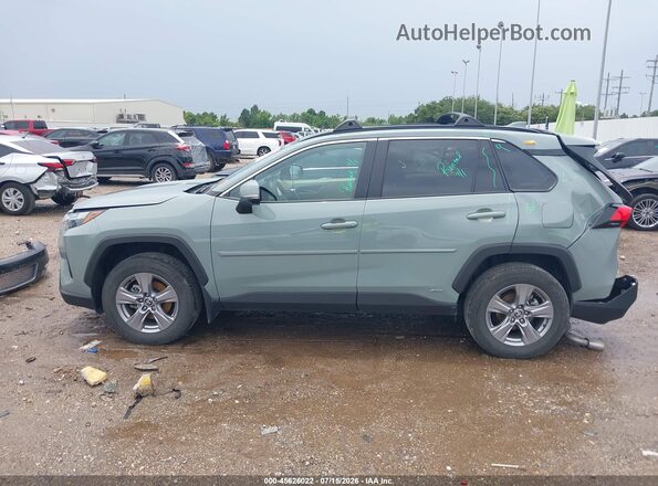 4T3RWRFV2NU075783 2022 TOYOTA RAV4 HYBRID Gray 