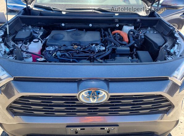 4T3RWRFV2RU143425 2024 TOYOTA RAV4 Gray Engine compartment view