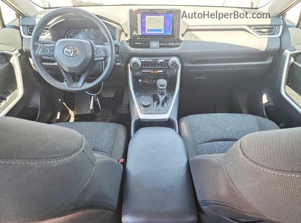 4T3RWRFV2RU143425 2024 TOYOTA RAV4 Gray Dashboard view